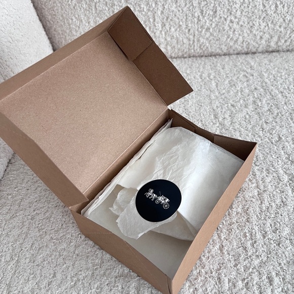 Coach Gift Box with Tissue Paper - Picture 2 of 2